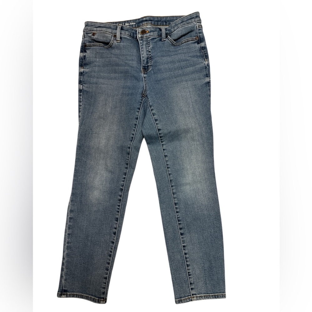 Talbots Flawlessly Slim Ankle Denim Five Pocket Jeans 8P